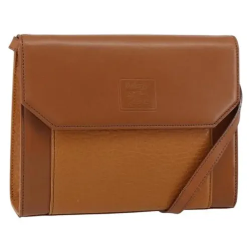 Pre-owned Leather Shoulder Bag - Burberry Vintage - Modalova