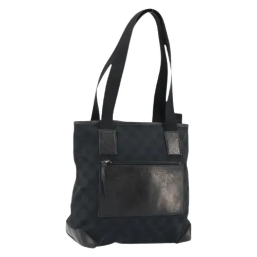 Pre-owned Canvas Tote Bag - Gucci Vintage - Modalova