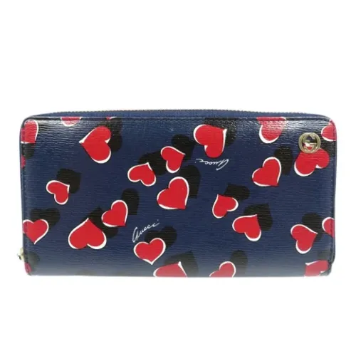 Pre-owned Leather Wallet - Gucci Vintage - Modalova