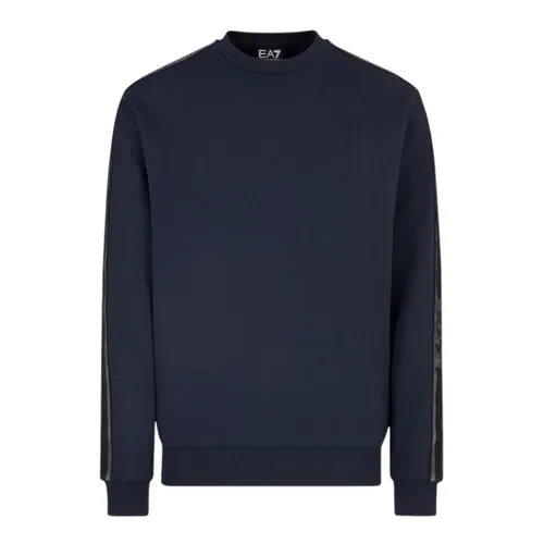 Blue Sweatshirt by Ea7 - Emporio Armani EA7 - Modalova