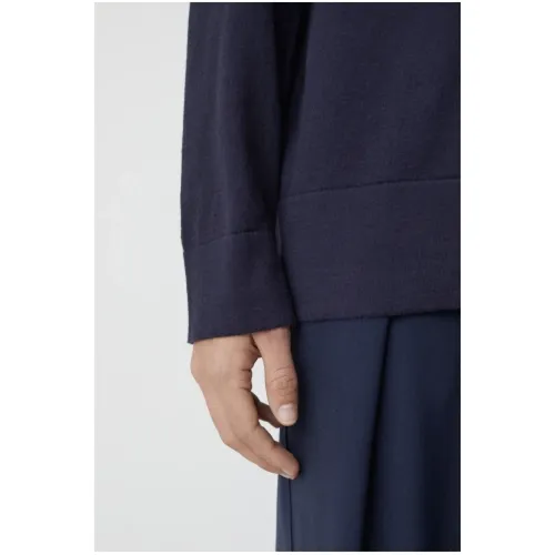 Cotton and Cashmere V-Neck Sweater - Closed - Modalova