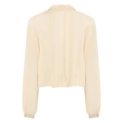 Short Silk Top - Valentino Garavani - Modalova