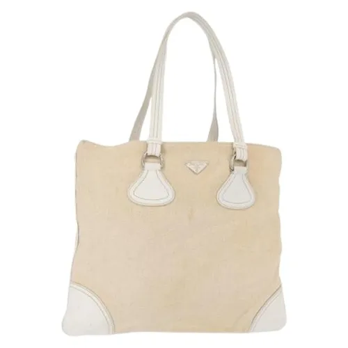 Pre-owned Canvas Tote - Prada Vintage - Modalova