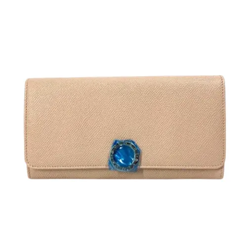 Pre-owned Leather wallets - Bvlgari Vintage - Modalova
