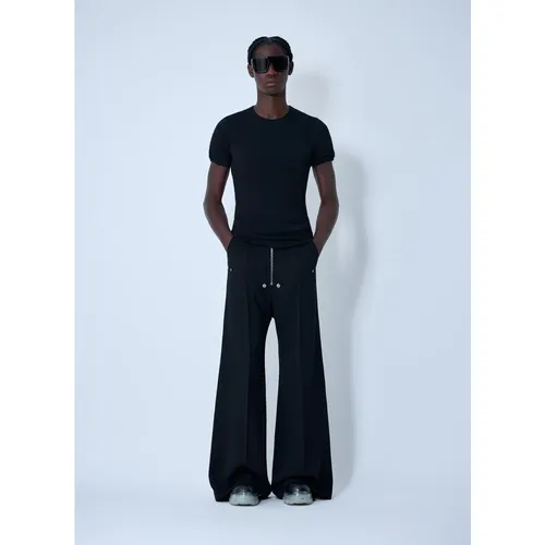 Wool Weave Wide Bela Pants - Rick Owens - Modalova