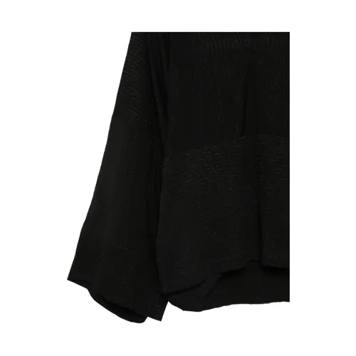 V-neck Wide Sleeve Tunic - TheLatest - Modalova