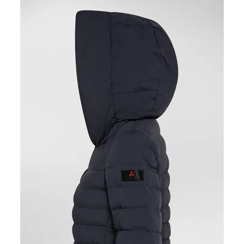 Blue Down Carcoat with Primaloft Padding - Peuterey - Modalova