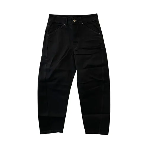 Black Button Closure Side Pockets Rivets - Lemaire - Modalova