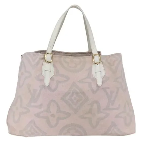 Pre-owned Vintage Canvas Tote Bag - Louis Vuitton Vintage - Modalova