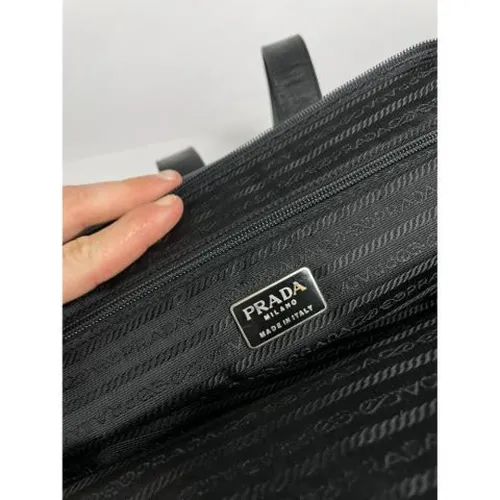 Pre-owned Leather Shoulder Bag - Prada Vintage - Modalova