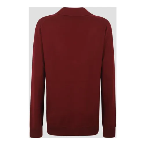 Extra Fine Wool Polo Top - Gucci - Modalova