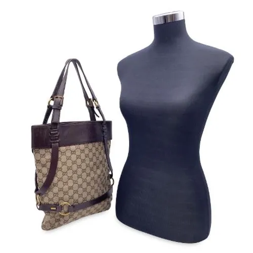 Pre-owned Canvas Backpack - Gucci Vintage - Modalova