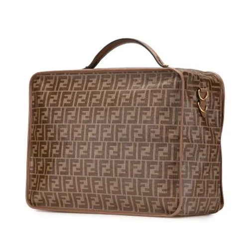 Pre-owned Canvas Handbag - Fendi Vintage - Modalova