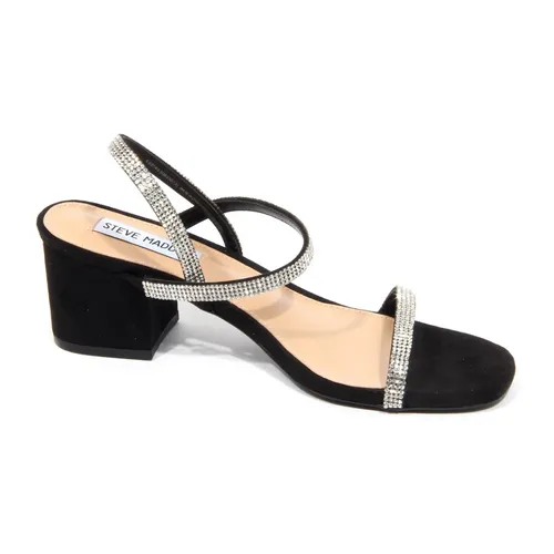 Black Crystal Strass Sandals - Steve Madden - Modalova