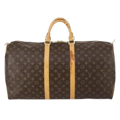Pre-owned Canvas Weekend Bag - Louis Vuitton Vintage - Modalova