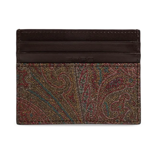 Paisley Card Holder - Etro - Modalova