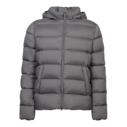 Grey Down Jacket for Men - Herno - Modalova