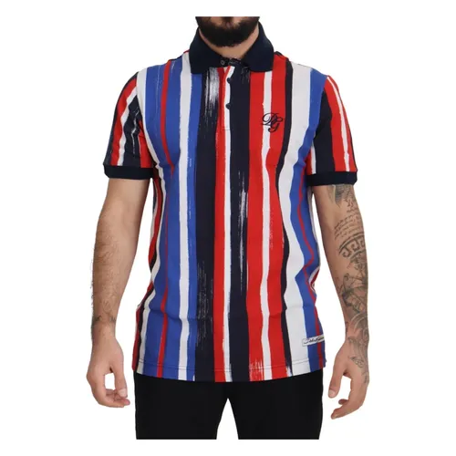 Polo Multicolor de Algodón - Dolce & Gabbana - Modalova