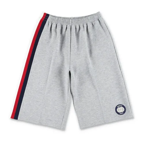 Fleece Bermuda Shorts - Gucci - Modalova
