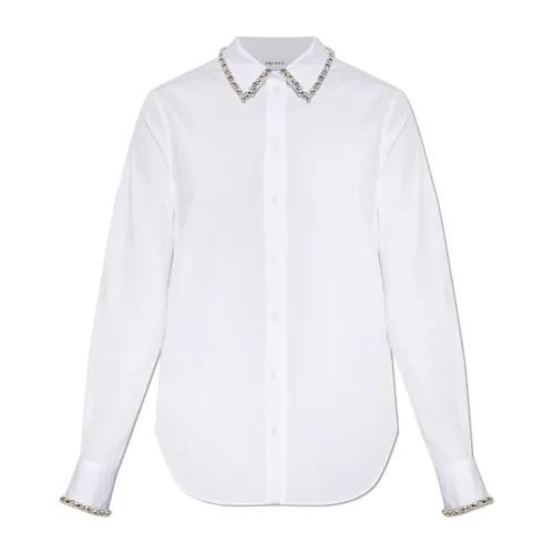Crystal Embroidery Shirt - Alexander McQueen - Modalova