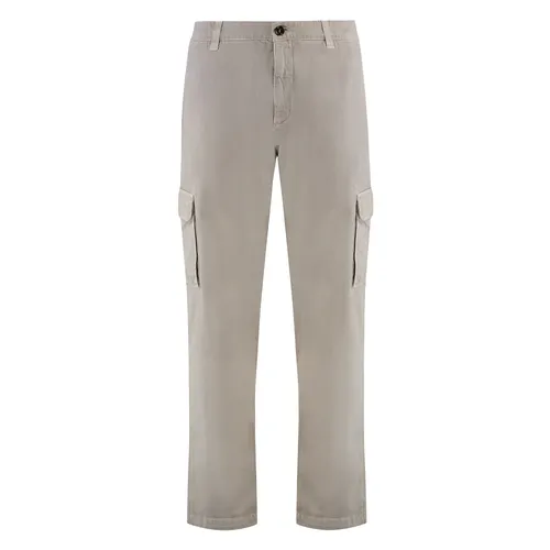 Jerald Cotton-Twill Trousers - Moorer - Modalova