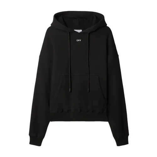Off Stamp Skate Hoodie - Off White - Modalova