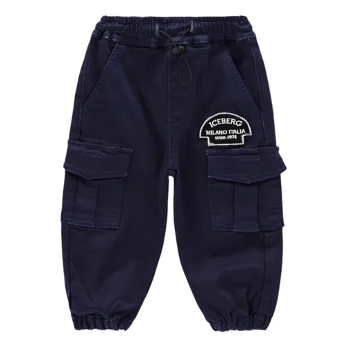 Pantalone Cargo con logo - Iceberg - Modalova