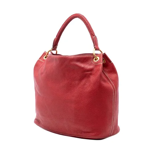 Pre-owned Leather Shoulder Bag - Prada Vintage - Modalova
