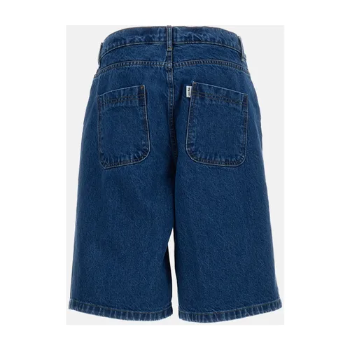 Buttoned Denim Shorts - Arte Antwerp - Modalova