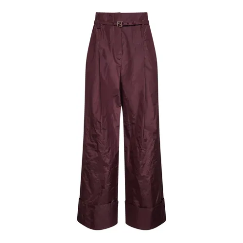 Wide Trousers - Fendi - Modalova