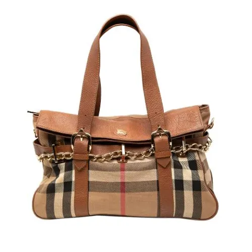 Pre-owned Canvas Handbag - Burberry Vintage - Modalova