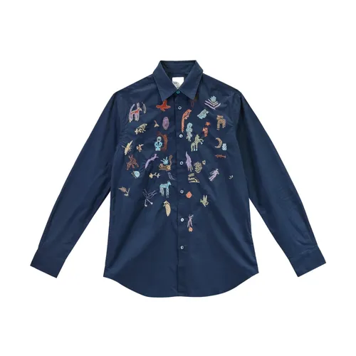 Camicia Ricamo Animaletti - Paul Smith - Modalova