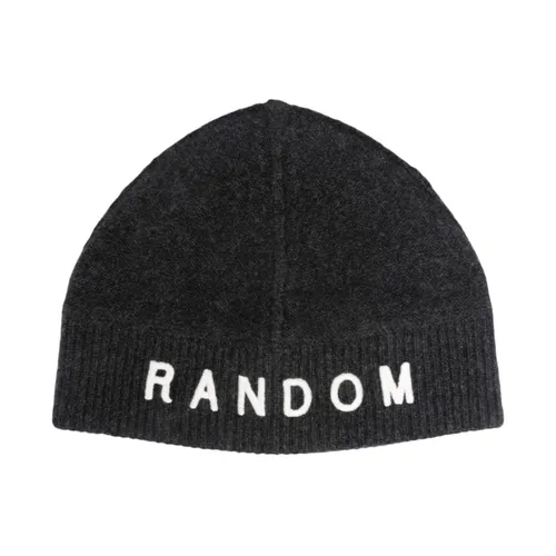 Grey Beanie with RIS Logo - Random Identities - Modalova