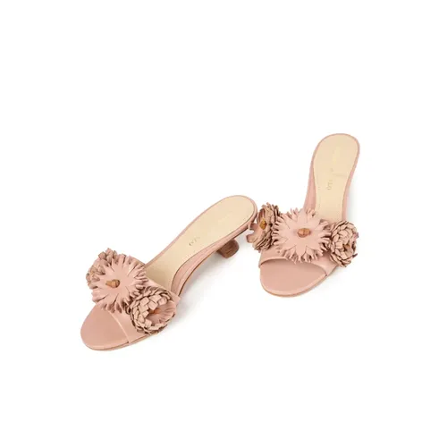 Silvia Applique Flowers Sandals - Paloma Barceló - Modalova