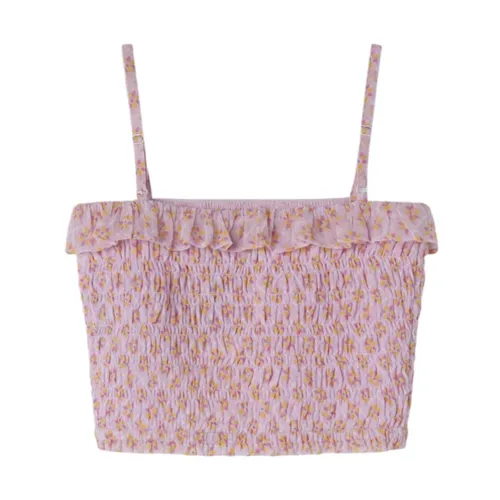 Floral Top with Ruffles - Pepe Jeans - Modalova