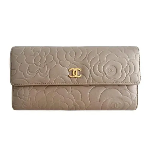Pre-owned Leather Wallet - Chanel Vintage - Modalova