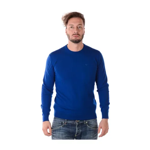 Cozy Knit Sweater Pullover - Emporio Armani - Modalova