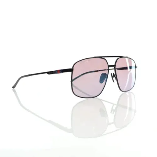 Pre-owned Metal sunglasses - Gucci Vintage - Modalova