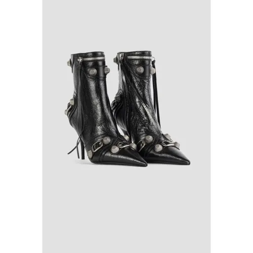 Cagole black 90mm boots - Balenciaga - Modalova