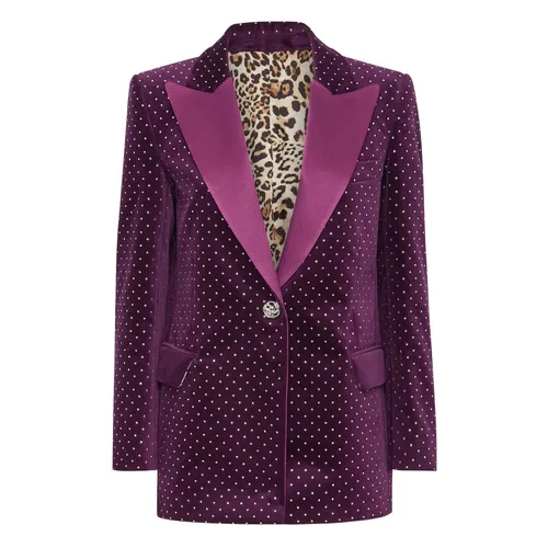 Blazer Ajustado con Cristales - Philipp Plein - Modalova