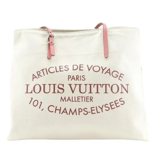 Pre-owned Vintage Canvas Tote Bag - Louis Vuitton Vintage - Modalova