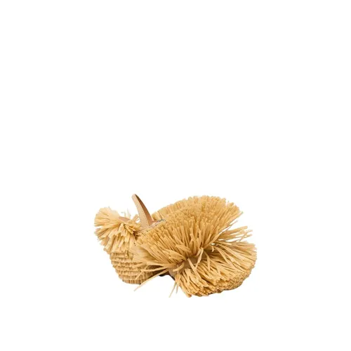 Raffia Sandals - Moschino - Modalova