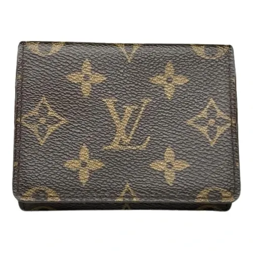 Pre-owned Leather Wallet - Louis Vuitton Vintage - Modalova