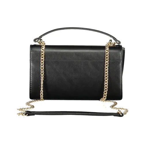 Chain Shoulder Bag in Black Polyethylene - Valentino by Mario Valentino - Modalova