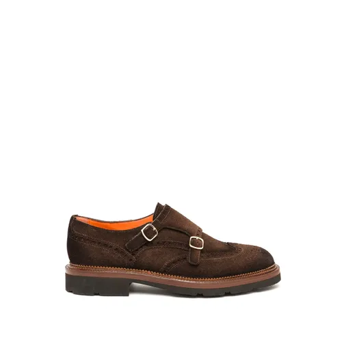 Double Buckle Shoe - Santoni - Modalova