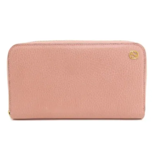 Pre-owned Leather wallets - Gucci Vintage - Modalova