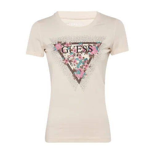 Guess - Tops > T-Shirts - Beige - Guess - Modalova