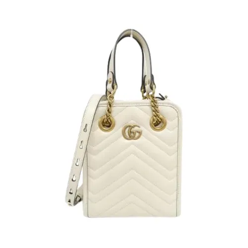 Pre-owned Leather Mini Bag - Gucci Vintage - Modalova