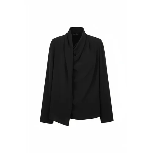 Lyra Asymmetric Silk Blouse - Cortana - Modalova