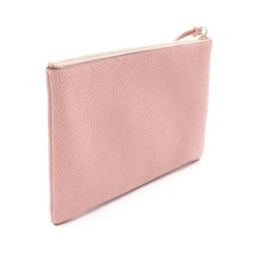 Pre-owned Leather Clutch - Gucci Vintage - Modalova